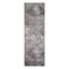 (D554) Estie Charcoal & Black Runner, 2x7