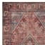 (D553) Found & Fable Vilani Red & Blue Medallion Area Rug, 5x7