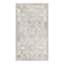 (B762) Cypress Ivory Floral Accent Rug, 3x5
