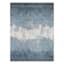 (B763) Ty Pennington Cypress Blue Ombre Area Rug, 8x10