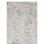 (B769) Helena Grey Floral Runner, 2x7