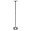 Silver Pillar Candle Holder, 36"