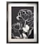 Glass Framed Floral Print Wall Art, 20x26