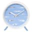 Ty Pennington Blue & White Round Table Clock