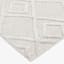 (D560) Brantley Grey Diamond Design Area Rug, 5x7