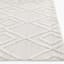 (D560) Brantley Grey Diamond Design Area Rug, 8x10