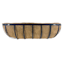 Coco Metal Trough Outdoor Planter, Small