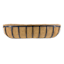 Coco Metal Trough Outdoor Planter, Medium