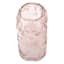 Laila Ali Light Pink Textured Glass Vase, 11"