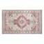 (D581) Khloe Multicolor Medallion Design Accent Rug, 3x5