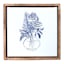 Honeybloom Plant in Vase Botanical Canvas Wall Art, 8x8