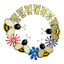 Welcome Wreath Outdoor Wall Decor, 16.8"