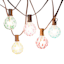 10-Count UL G50 Multicolor Glass Globe String Light Set