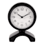 Black Round Table Clock, 7"