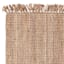 Natural Jute Boucle Fringe Accent Rug, 27x45