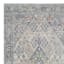 (A436) Honeybloom Penelope Grey Diamond Distressed Look Area Rug, 8x10