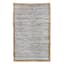 Denim Chindi with Jute Border Accent Rug, 2x4
