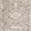 (B640) Greta Taupe Diamond Design Area Rug, 8x10