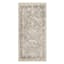 (B640) Greta Taupe Diamond Design Accent Rug, 3x5