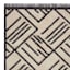 (C161) Tracey Boyd Elizabeth Grey & Beige Fringe Area Rug, 8x10