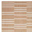 (E299) Oasis Stripe Natural & Ecru Area Rug, 8x10