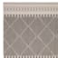 (E301) Crosby St. Oasis Ecru & Black Diamond Design Indoor & Outdoor Area Rug, 8x10