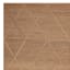(B661) Providence Goldie Jute Diamond Design Area Rug, 5x7