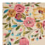 (A467) Summerton Pink Floral Hooked Accent Rug, 3x5