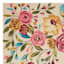 (A467) Summerton Pink Floral Hooked Area Rug, 7x10