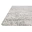 (A252) Willow Grey Microfiber Area Rug, 8x10