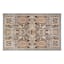Arrington Spice Red & Taupe Medallion High-Low Accent Rug, 2x4