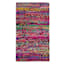 Multicolor Braided Chindi Accent Rug, 2x3