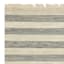 (B497) Honeybloom Hazel Natural & Navy Striped Hand Woven Jute Area Rug, 5x7