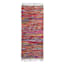 (D410) Polar Chindi Fleece Multicolor Runner, 2x5
