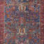 (B524) Found & Fable Sergio Blue & Red Accent Rug, 3x5