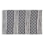 Heritage Black & Ivory Tribal Kitchen Mat, 18x30