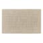 Brookwood Tan Cotton Kitchen Mat, 18x30