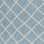 (E282) Aqua & Cream Flatweave Soft Moroccan Indoor & Outdoor Accent Rug, 2x4