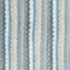 Blue Striped Cotton Chenille Accent Rug, 20x32
