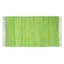 Green Chindi Cotton Accent Rug, 25x45