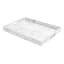 Marbled Grey & White Rectangle Decorative Tray, 14x19