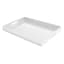 White Rectangle Decorative Tray, 14x19