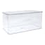 Clear Hinged Storage Bin, Large