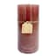 Peach Unscented Pillar Candle, 3x6