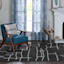 (D557) Mirabella Grey Area Rug, 5x7