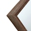 Warm Walnut Rectangle Wall Mirror, 22x28