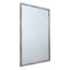 Metallic Woven Textured Framed Rectangle Wall Mirror, 24x36