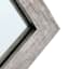 Metallic Woven Textured Framed Rectangle Wall Mirror, 24x36