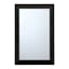 Grey Framed Ornate Rectangle Wall Mirror, 24x36