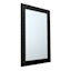 Grey Framed Ornate Rectangle Wall Mirror, 24x36